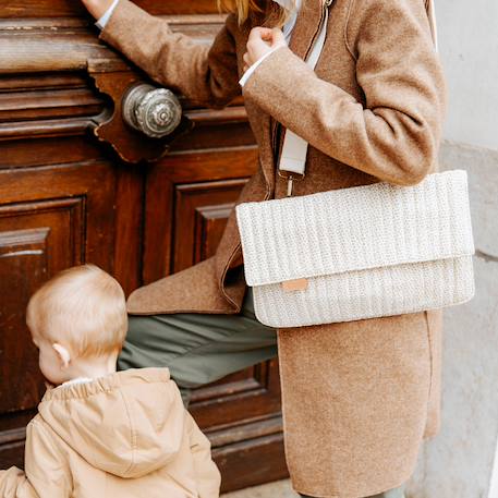 Sac à langer bébé tote bag bloom Blanc 6 - vertbaudet enfant 