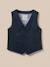 Gilet de costume Bleu fonce uni 1 - vertbaudet enfant 
