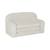 Canapé lit enfant en velours côtelé dépliable, l 90 x p 43 x h 51,5 cm Crème 2 - vertbaudet enfant 