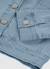 Veste en jean fille coton délavé Bleu 4 - vertbaudet enfant 