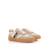 Sneakers garçon synthétique lacets Beige+Blanc noir 5 - vertbaudet enfant 