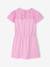 Robe détails en broderie anglaise fille bleu pâle+corail+lilas+mauve+vert sauge 16 - vertbaudet enfant 