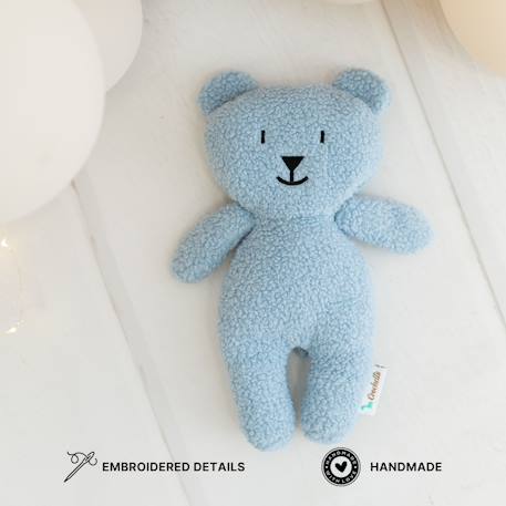 Poupée en tissu ours teddy ultra doux Blue 4 - vertbaudet enfant 