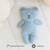 Poupée en tissu ours teddy ultra doux Blue 4 - vertbaudet enfant 