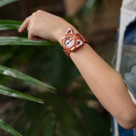 Montre slap panda roux Orange, marron 2 - vertbaudet enfant 