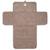 Tapis à langer nomade cloudy rib milky coffee Ecru+Marron 9 - vertbaudet enfant 