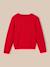 Cardigan  point fantaisie Ecru+Rouge theatre+Sorbet 7 - vertbaudet enfant 