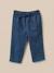 Pantalon en denim light bébé Denim bleu 1 - vertbaudet enfant 