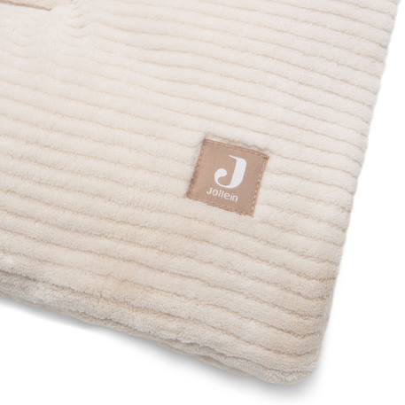Tapis de jeu cloudy rib oatmeal (100 x 100 cm) Ecru 4 - vertbaudet enfant 