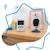 Babyphone caméra portée 250m Bleu 2 - vertbaudet enfant 