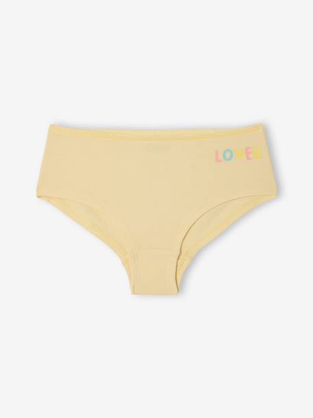 Lot 7 shorties basics rose 4 - vertbaudet enfant 