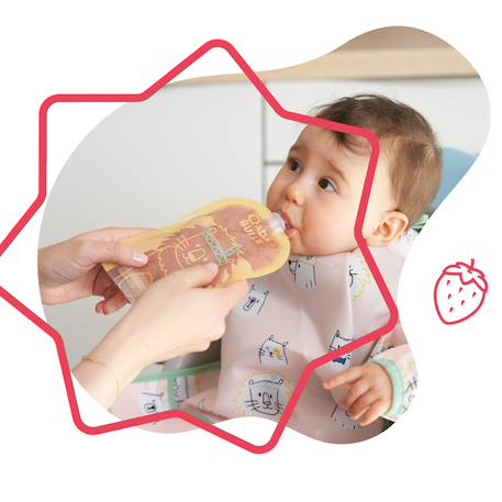 Gourdes réutilisables compote x15 Multicolore 2 - vertbaudet enfant 