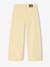 Pantalon large fille poches cœur jaune pâle+rose poudré 3 - vertbaudet enfant 