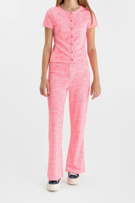 Fille-Pantalon-Pantalon flare fabiagi