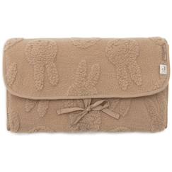 Puériculture-Tapis à langer nomade miffy jacquard teddy biscuit