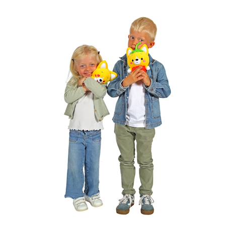 Peluche - peluche little corgi cuties 20 cm : chien corgi - in love Jaune 5 - vertbaudet enfant 