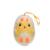 Peluche - œuf cosymals de pâques - poussin jaune en peluche  - 12 cm Jaune 1 - vertbaudet enfant 