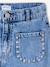 Short denim bleu clair 4 - vertbaudet enfant 