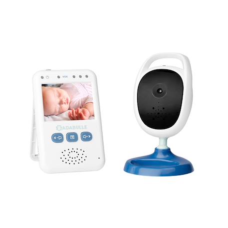 Babyphone caméra portée 250m Bleu 1 - vertbaudet enfant 