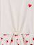 Robe fille effet 2 en 1 blanc imprimé+écru+marine+vanille 17 - vertbaudet enfant 