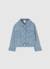 Veste en jean fille coton délavé Bleu 1 - vertbaudet enfant 