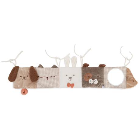 Livre d'activités à suspendre animal friends Marron, beige, écru 1 - vertbaudet enfant 