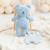 Poupée en tissu ours teddy ultra doux Blue 5 - vertbaudet enfant 