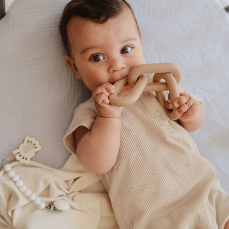 Jouet de dentition link shifting sand Beige 2 - vertbaudet enfant 