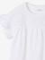 T-shirt fille manches détails brodés corail+écru+kaki 7 - vertbaudet enfant 