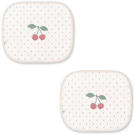 Lot de 2 pare-soleil Ecru, rouge, vert 1 - vertbaudet enfant 