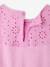 Robe détails en broderie anglaise fille bleu pâle+corail+lilas+mauve+vert sauge 19 - vertbaudet enfant 