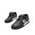 Sneakers de foot garçon synthétique lacets- fermeture adhésive Black+White 2 - vertbaudet enfant 