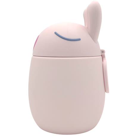 Boîte repas isotherme bestie foodie lapin (600 ml) Rose 2 - vertbaudet enfant 
