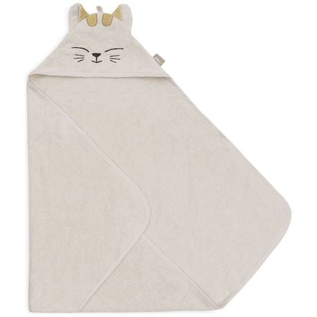 Cape de bain Ecru, noir, jaune 2 - vertbaudet enfant 