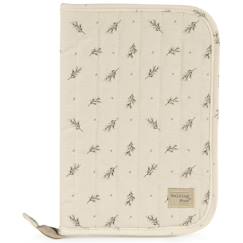 Puériculture-Protège carnet de santé mimosa vert