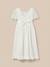 Robe fille jeanne - collection fêtes et mariages Blanc casse 2 - vertbaudet enfant 