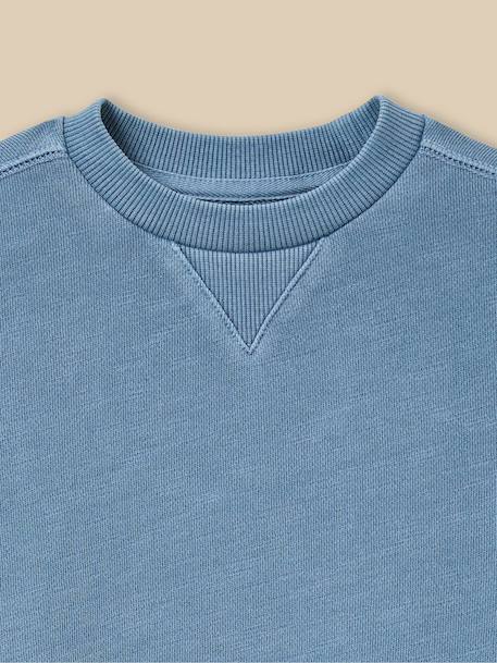 Sweat Celadon+Ciel+Orage+Rose 12 - vertbaudet enfant 