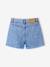 Short denim bleu clair 3 - vertbaudet enfant 