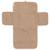 Tapis à langer nomade miffy jacquard teddy biscuit Marron 3 - vertbaudet enfant 