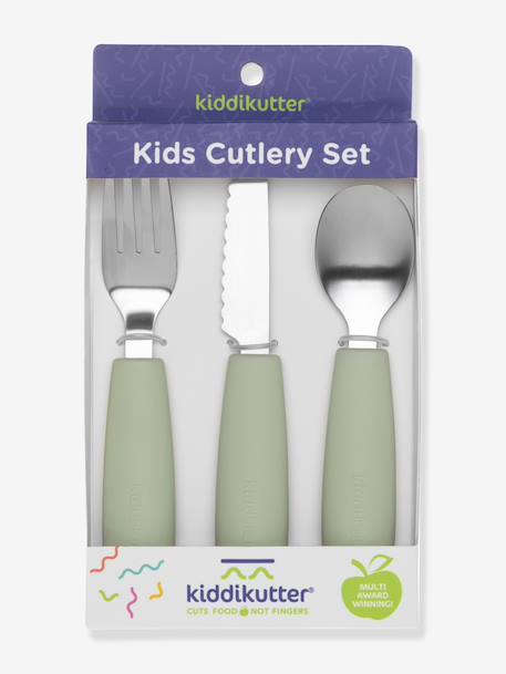 Set de couverts d'apprentissage orange+vert 5 - vertbaudet enfant 