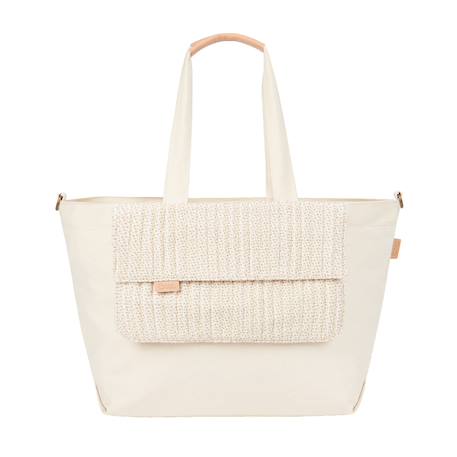 Sac à langer bébé tote bag bloom Blanc 1 - vertbaudet enfant 