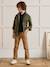 Pantalon 5 poches garçon Denim bleu+Kaki+Marine clair+Toffee 17 - vertbaudet enfant 