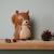 Alex l'ecureuil les petits animaux Marron, beige 4 - vertbaudet enfant 