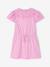 Robe détails en broderie anglaise fille bleu pâle+corail+lilas+mauve+vert sauge 15 - vertbaudet enfant 