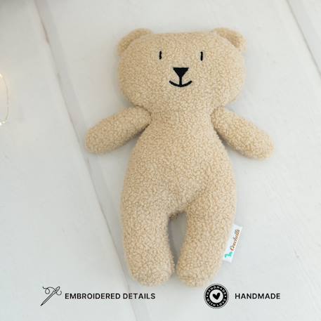 Poupée en tissu ours teddy ultra doux Beige 4 - vertbaudet enfant 