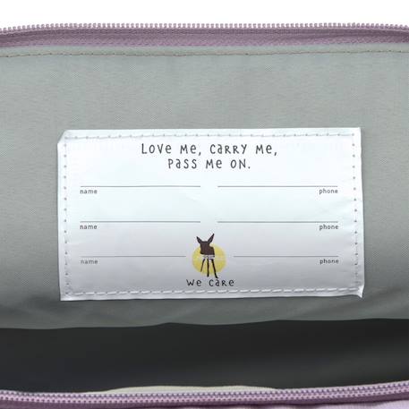 Cartable cp rolltop little gang mauve Mauve 6 - vertbaudet enfant 