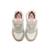 Sneakers filles synthétique lacets- fermeture adhésive barefoot Rose sable+White 12 - vertbaudet enfant 