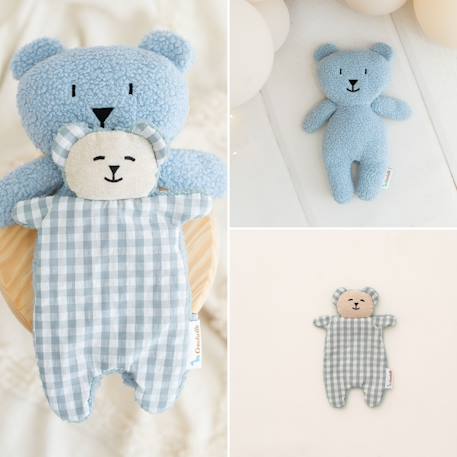Poupée en tissu ours teddy ultra doux Blue 6 - vertbaudet enfant 