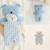 Poupée en tissu ours teddy ultra doux Blue 6 - vertbaudet enfant 