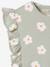 T-shirt manches courtes fille volants marine+vert sauge 8 - vertbaudet enfant 